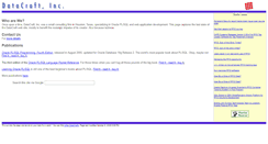 Desktop Screenshot of datacraft.com